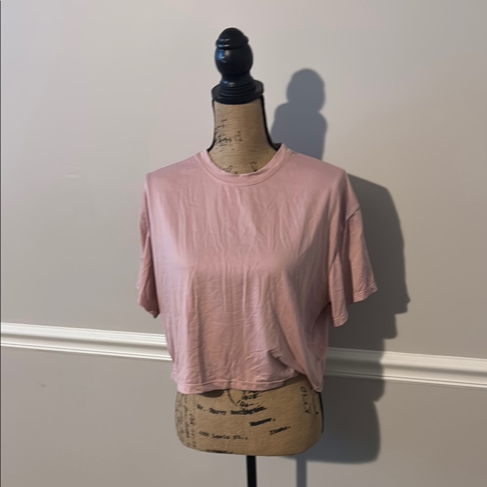 BUMPSUIT size XS Soft Pink Women's Crop Top